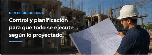 Dirección de obra · Imagen ilustrativa