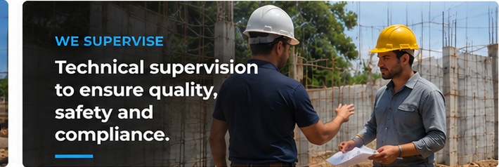 Technical supervision · Illustrative image