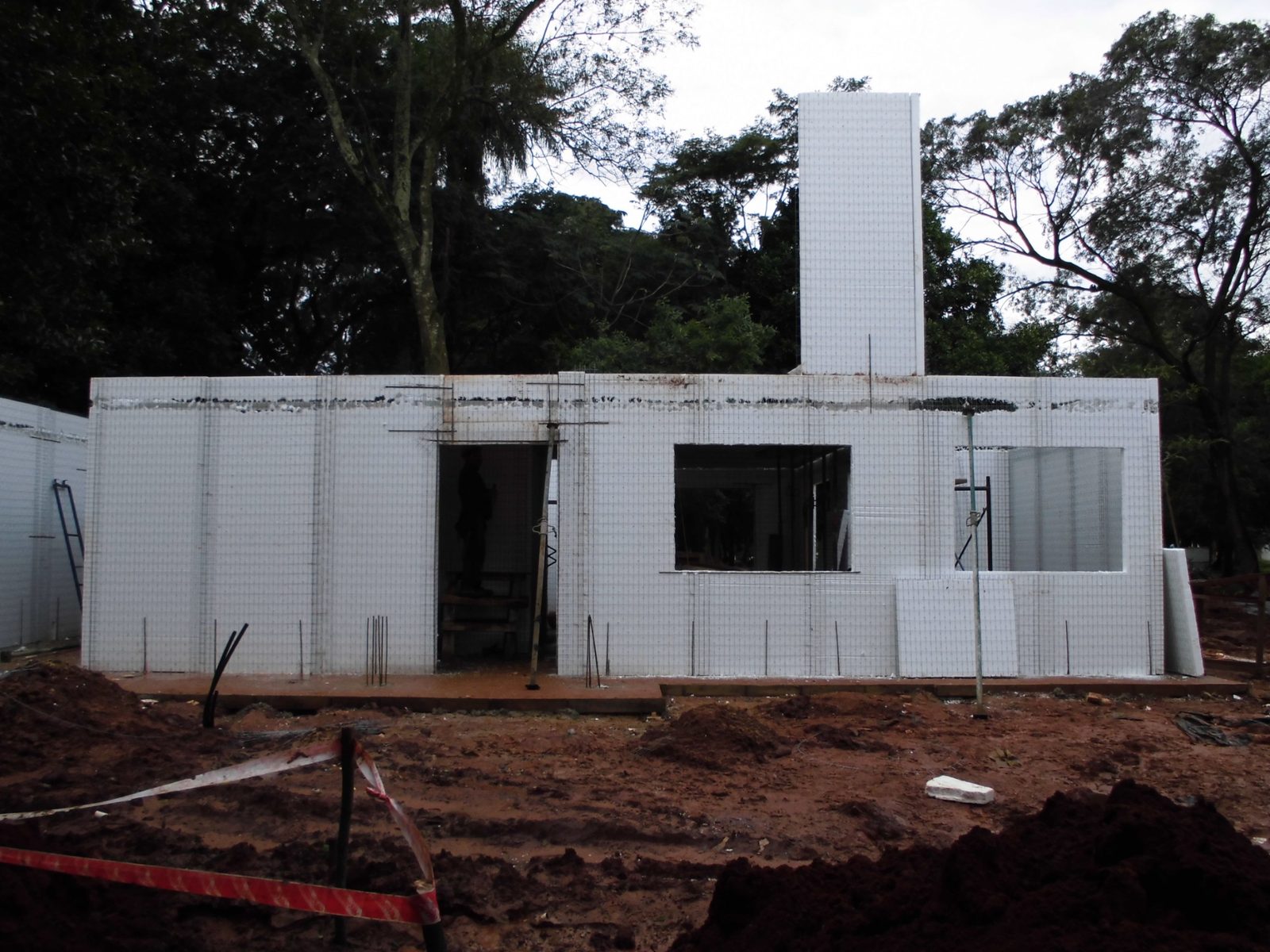 Obra con Sistema Panel 3D