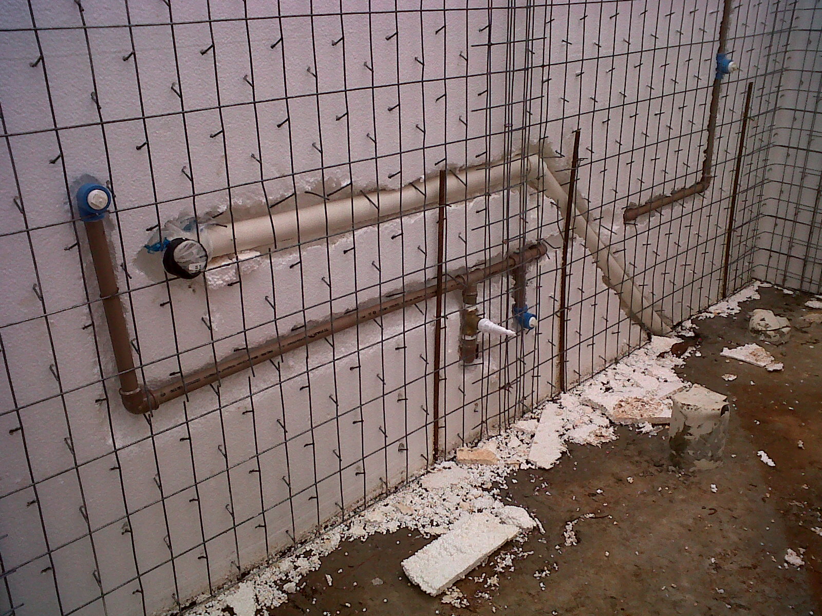 Instalaciones hidráulicas integradas en Panel 3D